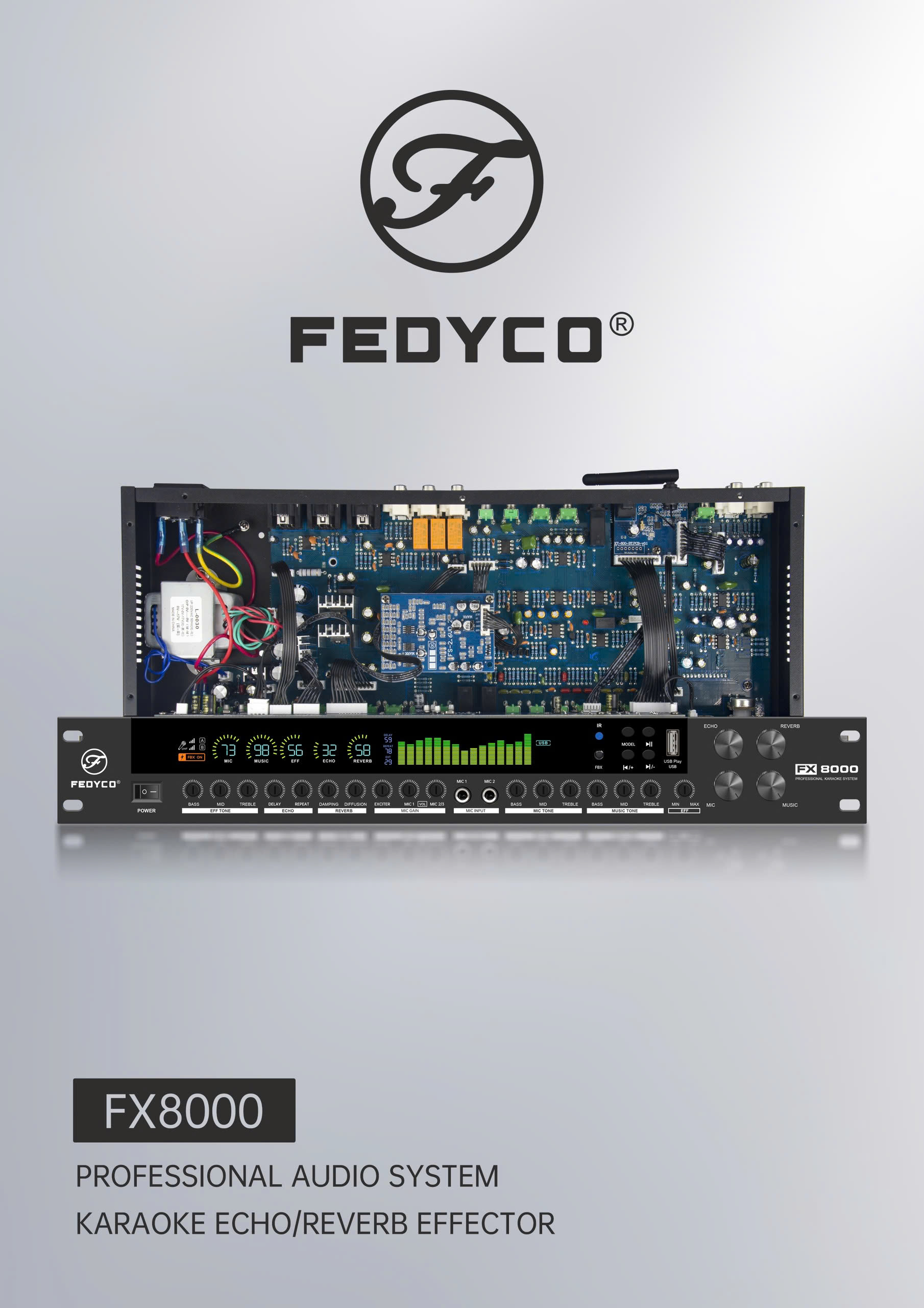 Vang Cơ Lai Số FEDYCO FX-8000